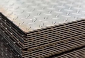 Nickel 201 Chequered Plates
